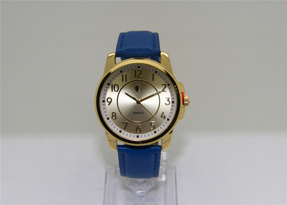 Άσπρος εσωτερικός αναλογικός χαλαζίας για άνδρες και για γυναίκες Wristwatch δαχτυλιδιών/μεγάλα ρολόγια προσώπου