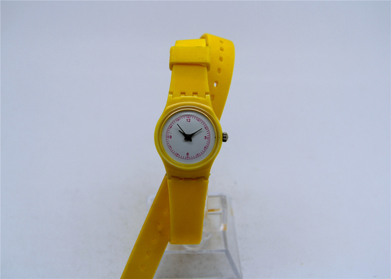 Μακρύ σιλικόνης αναλογικό ρολόι παιδιών λουριών πλαστικό με την μπαταρία SR626SW